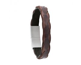 Bracelet cuir & acier Jourdan - JH150018B