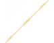 Bracelet plaqué or oxydes Phebus - 76300001