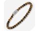 Bracelet perles Rebel & Rose Tiger Lily 4 mm - RR-40012-S