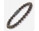 Bracelet perles Rebel & Rose Bronzite Brown 925 6 mm - RR-6S003-S