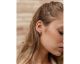 Boucles d'oreilles créoles argent LINEARGENT - 12621-R-A