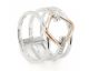 Bague argent et oxydes LINEARGENT - 17783-R