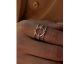 Bague argent et oxydes LINEARGENT - 17783-R