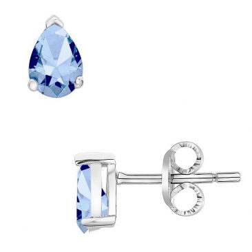 Boucles d'oreilles boutons argent spinelles Phebus - 70400405