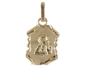 Médaille ange or Lucas Lucor - XR1111