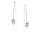 Boucles d'oreilles pendants or diamant(s) Stepec - MPO30521-05