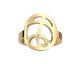 Bague finition or 16 mm Les Georgettes - Céleste