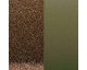 Cuir bracelet Les Georgettes - Bronze Paillettes/Vert de gris 25 mm