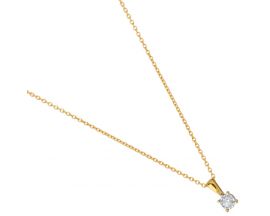 Collier or et diamant Stepec - aPIJBE