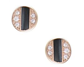 Boucles d'oreilles boutons diamant(s) or Clozeau - Y153DGR