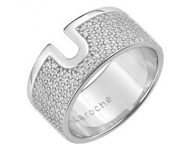 Bague argent oxydes Guy Laroche - G37057.11