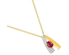 Collier or rubis & oxyde(s) - 5A817BRTZ