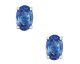 Boucles d'oreilles boutons or & saphir(s) - 7VN256GS