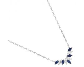 Collier or & saphir - 397204.S1