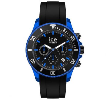 Montre ICE Chrono Black Blue Extra Large (49mm) Ice-Watch - 019844