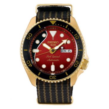 Montre homme Seiko 5 Sports Automatique EDITION LIMITEE BRIAN MAY - SRPH80K1