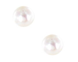 Boucles d'oreilles boutons perles d'eau douce or Stepec - bo PB SPSU PB