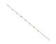 Bracelet plaqué or oxydes Phebus - 66300044