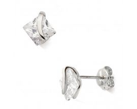 Boucles d'oreilles boutons or Stepec - N5701