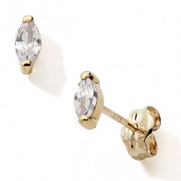Boucles d'oreilles boutons or oxydes Stepec - nBBSJJ