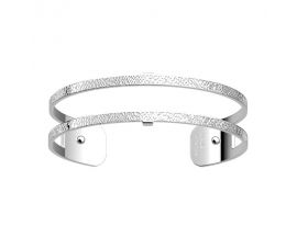 Bracelet manchette Les Georgettes - Pure Serpent finition argent 14 mm