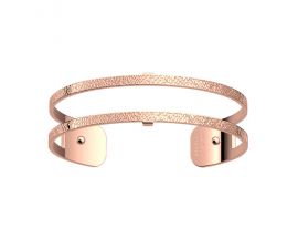 Bracelet manchette Les Georgettes - Pure Serpent finition or rose 14 mm