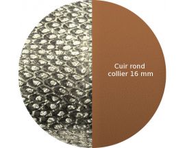 Cuir collier Les Georgettes - Cobra/Canyon 16 mm