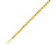 Collier acier doré - 432254
