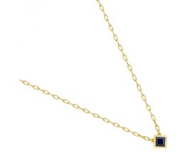 Collier or & saphir - 397233.S0