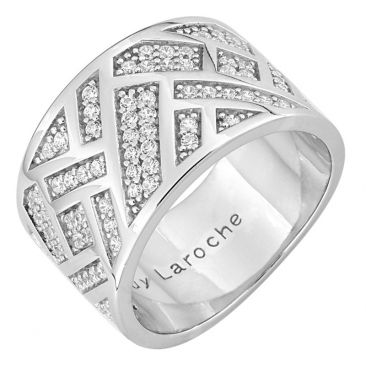 Bague argent oxydes Guy Laroche - G37059.11