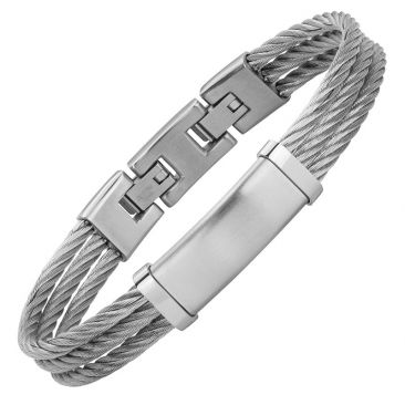 Bracelet acier Phébus - 35-1105