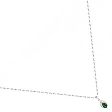 Collier argent oxydes Phebus - 70700805
