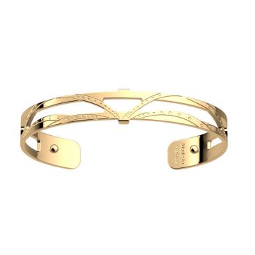Bracelet manchette Les Georgettes - Feux d'artifice finition or 08 mm