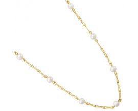Collier argent et perles Jourdan - AJF210048N
