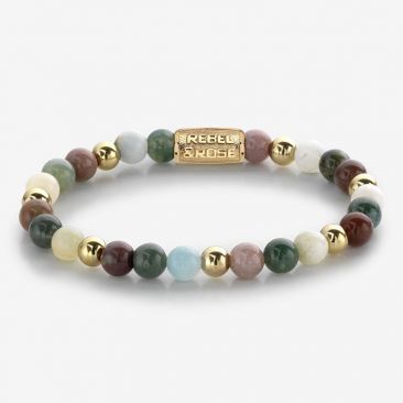 Bracelet perles Rebel & Rose Shine Summer 6 mm - RR-60077-G