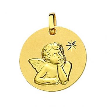 Médaille ange or Stepec - SJIOPP