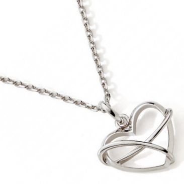 Collier argent coeur Stepec - cJPJE