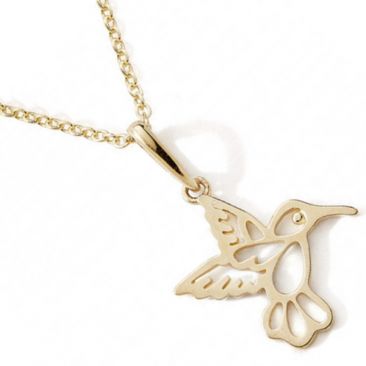 Collier or colibri Stepec - nBBUTO