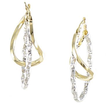 Boucles d'oreilles créoles or Lucas Lucor - XCRE99