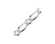 Bracelet gourmette identité argent Stepec - UXBPPSIB