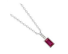 Collier argent empierré Stepec - TSJXOTOU