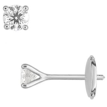 Boucles d'oreilles boutons diamant(s) or - 2.7053.51