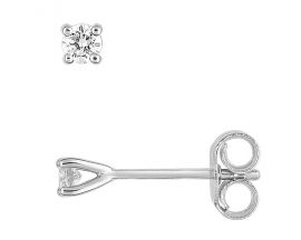 Boucles d'oreilles boutons diamant(s) or - 2.7050.51