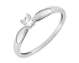 Bague or diamant(s) - QT013GB4
