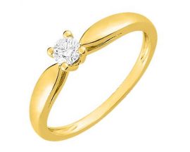 Bague or diamant(s) - QT014JB4