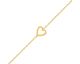 Bracelet coeur or - 4.7166.00