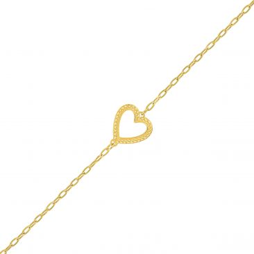 Bracelet coeur or - 4.7166.00