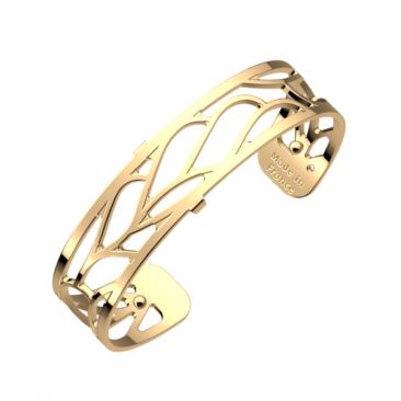 Bracelet manchette Les Georgettes - Phénix finition or 14 mm