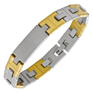 Bracelet acier bicolore Jourdan - JH110029B