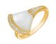 Bague argent doré oxydes Charles Garnier - AGF170123R